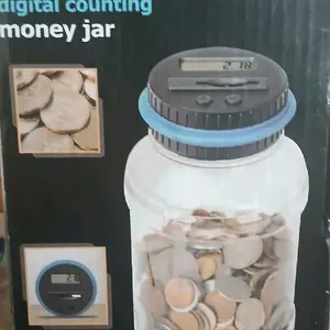 Digital Counting Money Jar with LCD Display