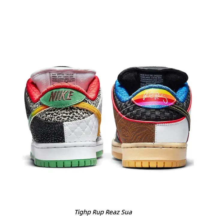Multi Material Patchwork Asymmetric Two Different Foot Low Top Retro Skate Shoes Cushioned Non Slip Mixed Color Rubber Outsole Sports Sneakers Unisex