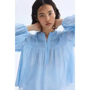 H&M Pintucked blouse