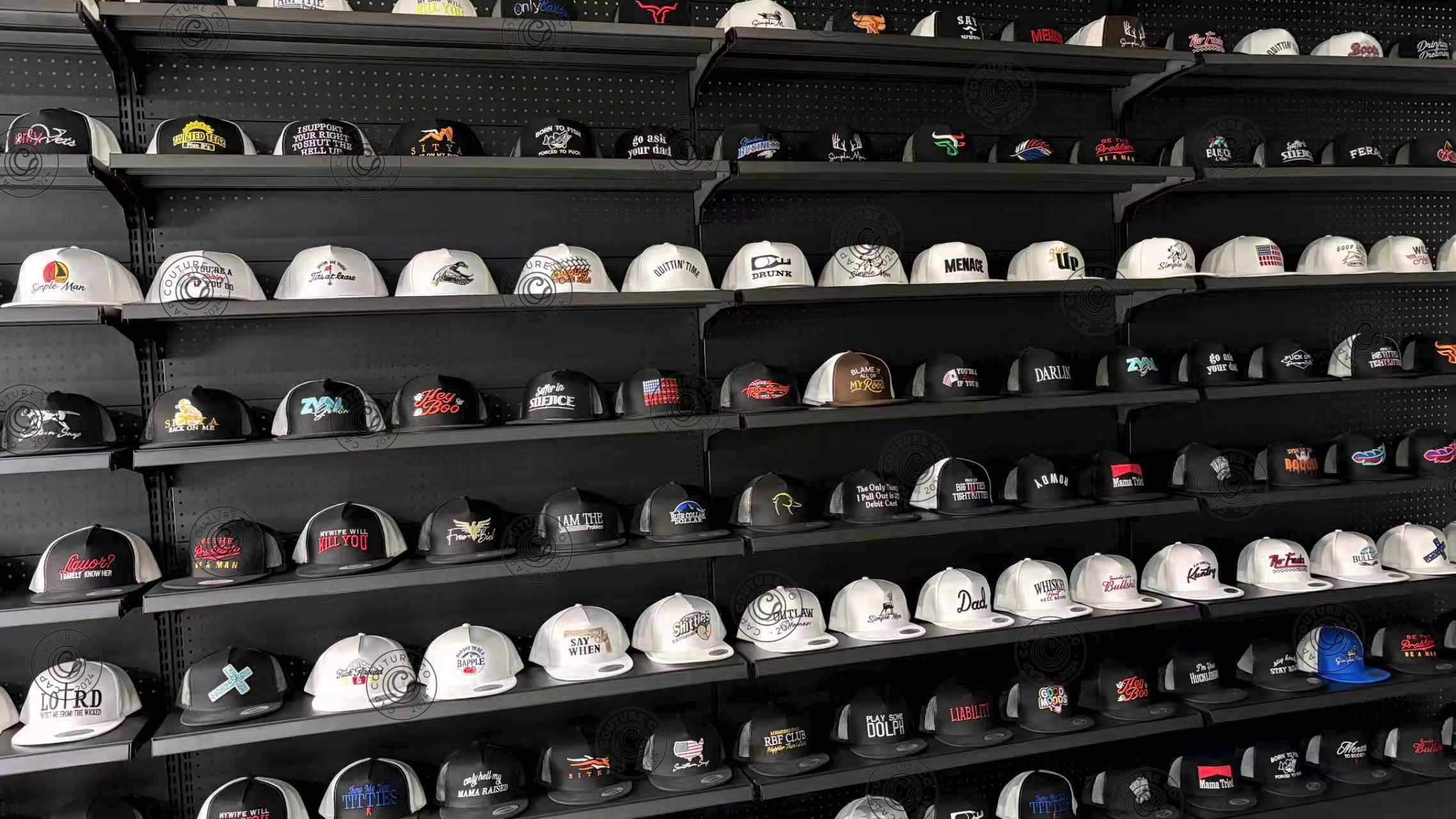 Five Randomly Picked Flat Brim Trucker Hats - Mystery Birthday Gift, Friend Gift,Christmas gifts, Mystery Box Challenge