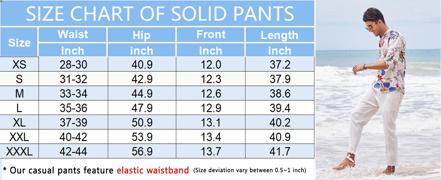 COOFANDY Men's Cotton Linen Pants Elastic Waist Lightweight Casual Pants Slim Fit Yoga Beach Pants with Pockets Menswear Trouser Daily COOFANDY Men's Cotton Linen Pants Elastic Waist Lightweight Casual Pants Slim Fit Yoga Beach Pants with Pockets Menswear Trouser Daily