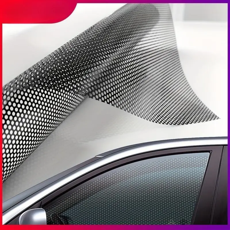 Single-layer transparent sheet packaging film, self-adhesive car stickers, car window sunshade film, Car Windshield Sunshade, Sun Shield for Car Windshield, Car Accessories - low price, excellent quality, easy to cut, simple to operate