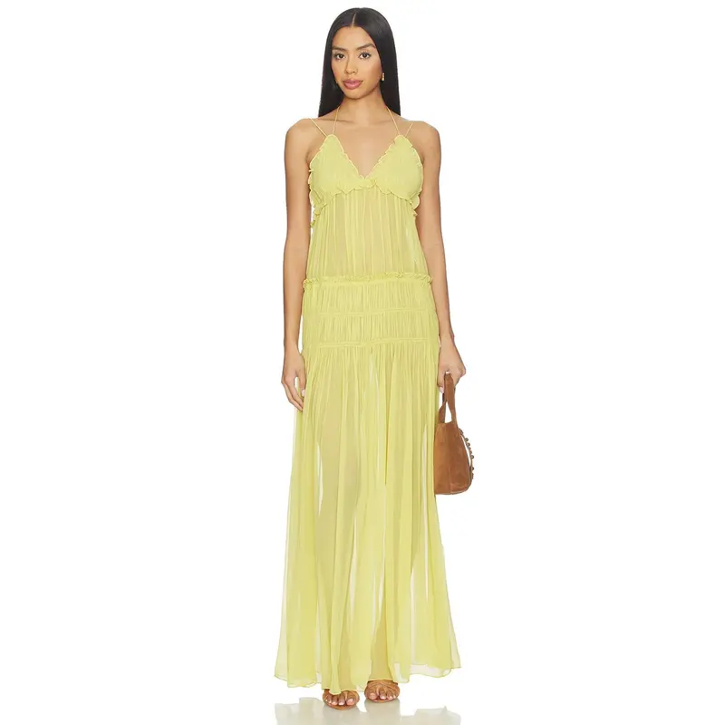 chartreuse green dress - TikTok Shop