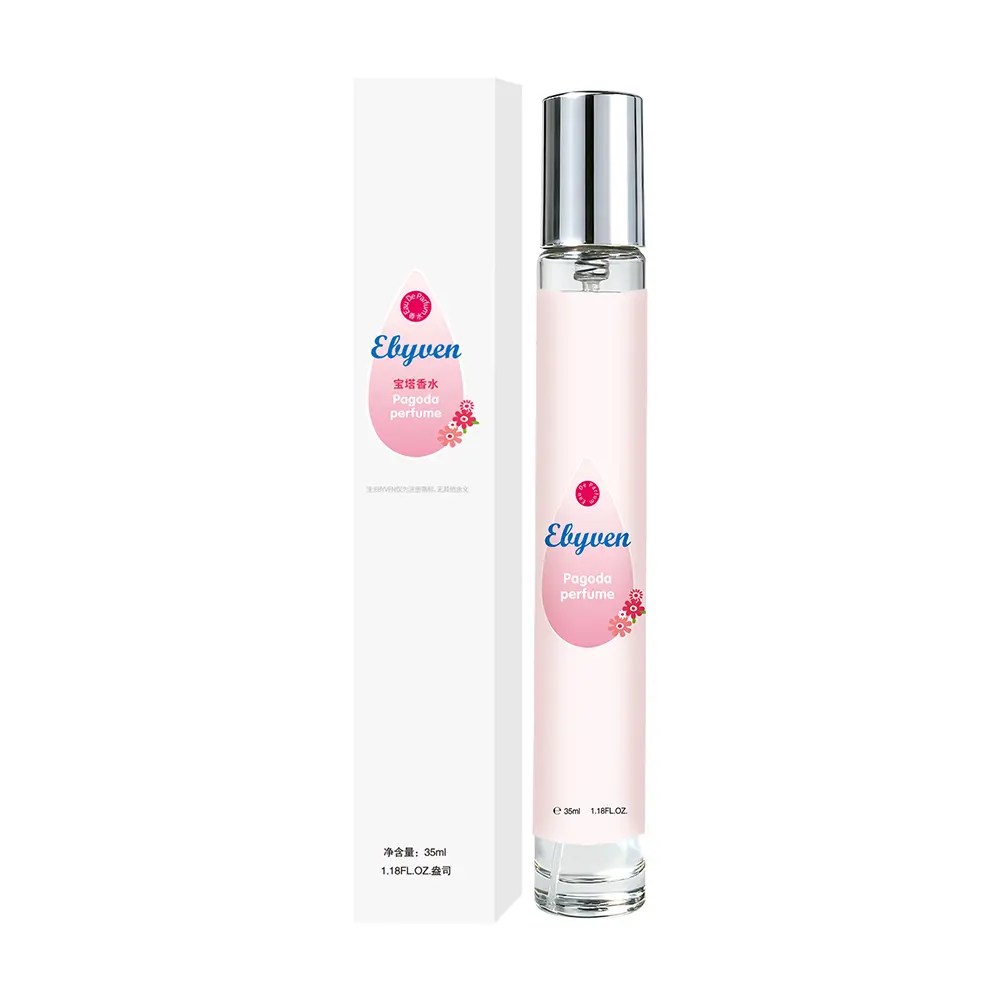 EBYVEN Pagoda Eau de Toilette for Women, Floral & Fruity Perfume with Roses, Sunflowers & Tangerine, Long-Lasting & Non-Toxic Travel Spray, 35ml (1.18 fl oz), Tangerine Lift, Women's Fragrance, Non-Toxic For Calm Wear, Long Lasting Perfumes, Perfumes