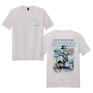 Hudson Westbrook Cowboy Tour T-Shirt – Lubbock Texas Western Graphic Double Sided Country Music Tee for Fans, shirts men, shirts women.