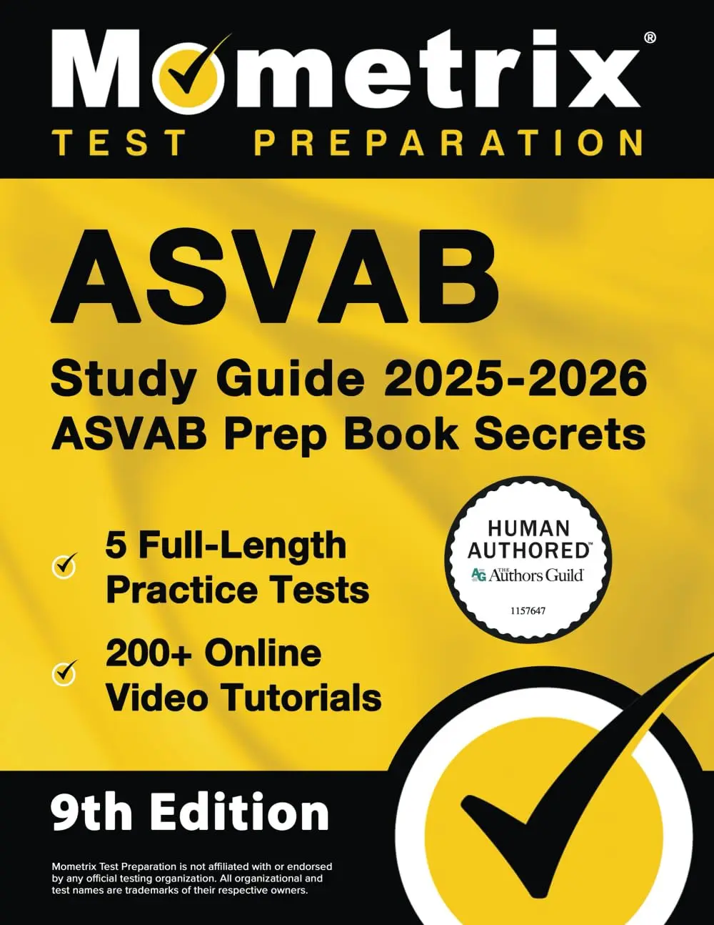 ASVAB Study Guide 2025-2026 - 5 Full-Length Practice Tests, 200+ Online Video Tutorials, ASVAB Prep Book Secrets