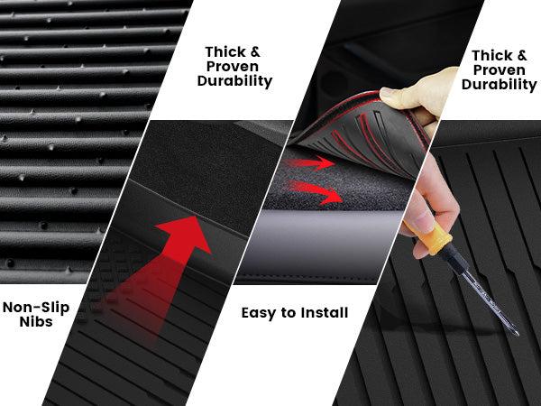 Lasfit fit for 2026 Tesla Model Y Floor Mats or Cargo or Frunk Liner or Trunk Well or Seatback Mats