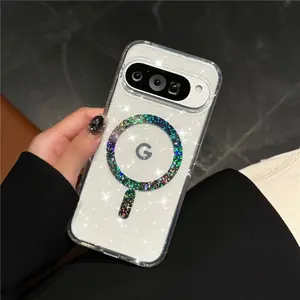 【Big Deals Today】NganGee Colorful Ring Pixel Phone Case for Google 9Pro XL For Google 9 Pro-xl For Google 9 Pro For Google 9 A For Google 8 A For Google 8 Pro For Google 8Accessories Protection