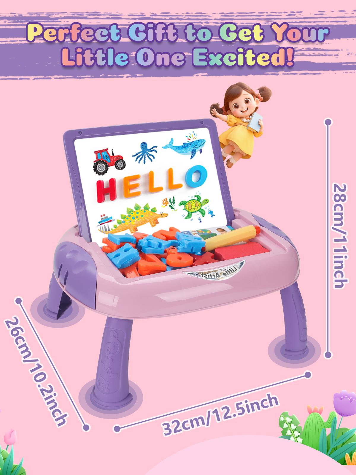 Egofuntoy Small Erasable Drawing Board Easel with Letters & Numbers for Kids Ages 1-2 Double-Sided Whiteboard for Watercolor & Math Learning Creative Gift Toys Children's Art Set Multifunctional Egofuntoy Small Erasable Drawing Board Easel with Letters & Numbers for Kids Ages 1-2 Double-Sided Whiteboard for Watercolor & Math Learning Creative Gift Toys Children's Art Set Multifunctional