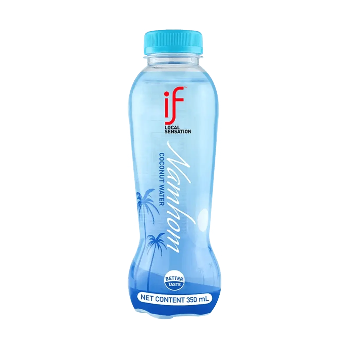 IF Thailand Nam Hom Coconut Water 100% Pure Young Coconut Juice NFC - Low Calorie, Fat-Free, No Added Sugar - 350ml Refreshing Hydration
