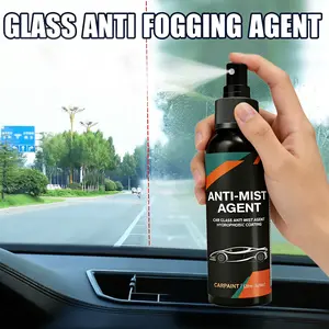 Long-Lasting Anti-Fog Spray, Suitable for Car Glass And Helmets, Windshield And Car Window Defogging Agent, Improve The Clarity of Mirrors And Glass Anti-Fog Spray Car Cleaning Supplies Car Detailing Products