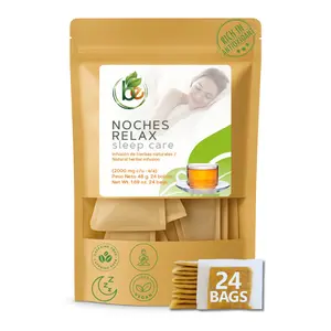 Dormir Bien Nighttime Rest Herbal Compound - 24 Tea Bags - 2000mg Per Serving - Advanced Sleep Ritual Blend with Valerian, Linden, Lemon Balm, Passion Flower & Melatonin - 100% Natural, Vegan & Non-GMO - by BEXPERTSUSA