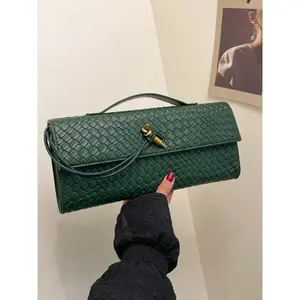 25 fall&winter Fashionable Solid Color Handbag, Casual Versatile Crossbody Bag for Women, Trendy All-match Commuter Bag for Daily Used, Elegant Commuter Bag