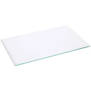 Plymor 5" x 8" Rectangle, 3mm Thick Beveled Clear Glass