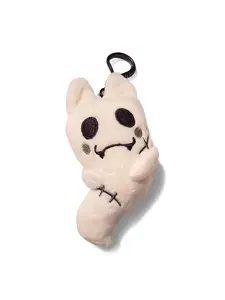Ghost Kitty Plushie Keychain