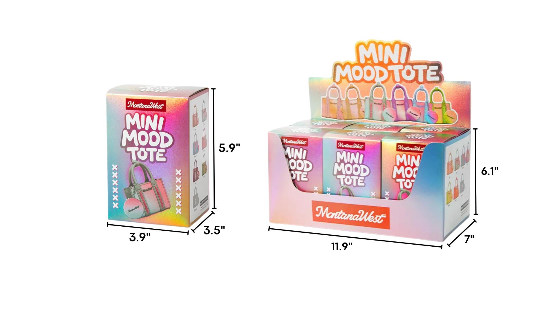 Montana West Mini Mood Tote Blind Box Suprise Gift for Holiday