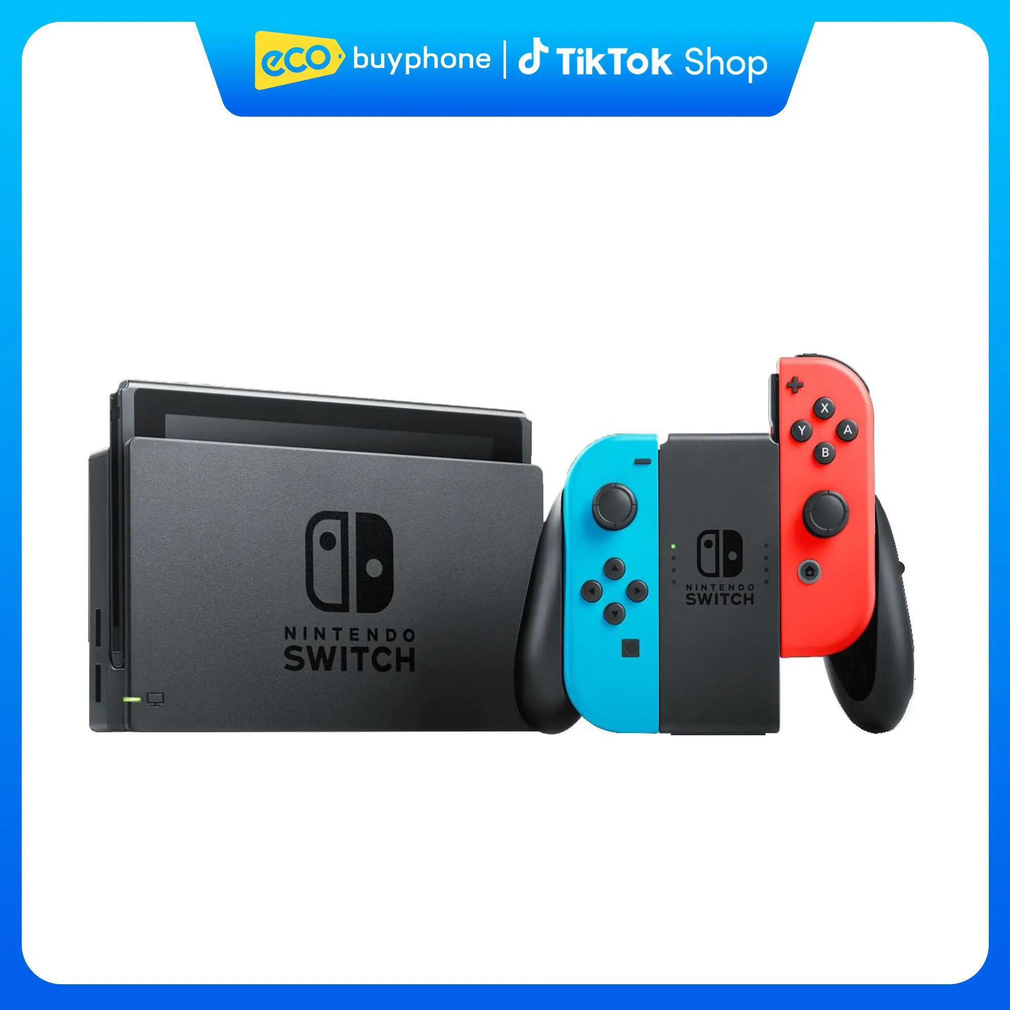 Refurbished Switch Gaming Console HAC-001(-01) with Joy Cons 32GB - Excellent (Renewed)
