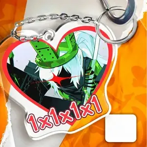 1x1x1x1 Keychain, Roblox Forsaken Keychain, 1x1x1x1 Forsaken Keyring | Unique Keychain Designs | Perfect for Backpacks, Keys and Gifts | High Quality and Customer Favorite Items