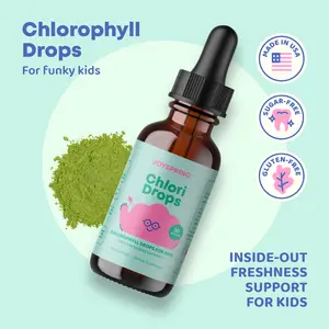 JoySpring Liquid Chlorophyll Drops - Daily Freshness Support