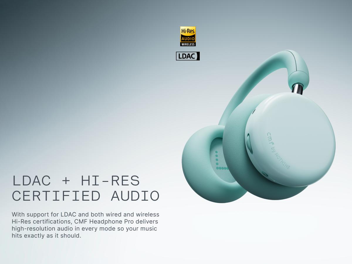 【2026 New】CMF Headphone Pro Wireless Modular Over-Ear Headphones with ANC, Hi-Res LDAC, 100H Battery & Fun Controls,summerwins summerwins tiktokshopbacktoschool