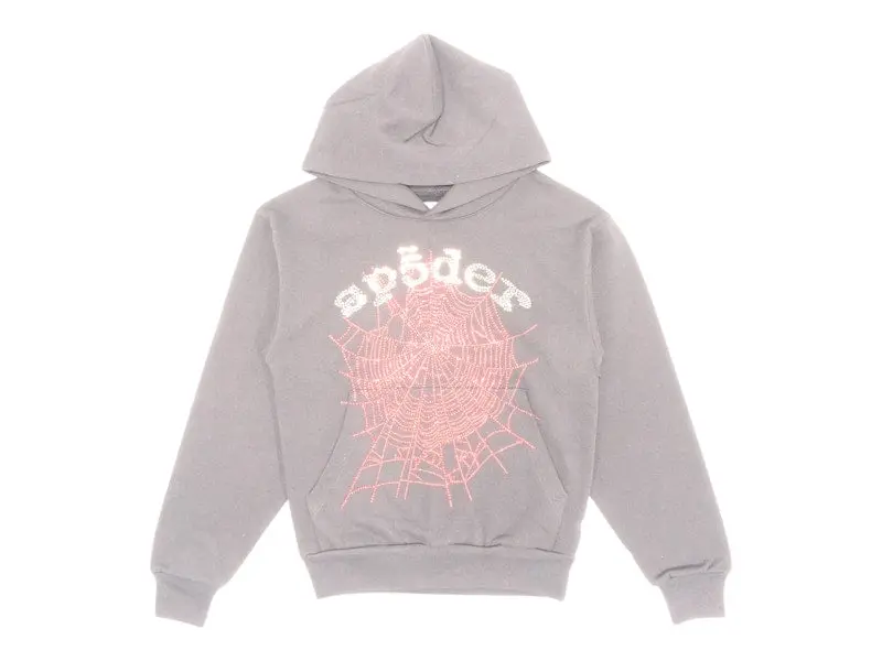 Sp5der Men's Rhinestone OG Web V2 Hoodie Black, from StockX
