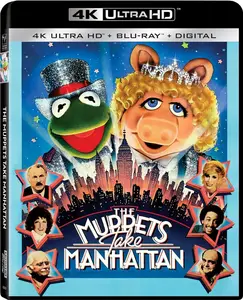 The Muppets Take Manhattan  [4K ULTRA HD BLU-RAY MOVIE] With Blu-Ray, 4K Mastering, Rmst, Subtitled, , Dubbed, Widescreen