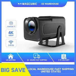 [US warehouse] Magcubic HY320 Projector Android 11 Native 1080P Wifi6 BT5.0 4K Videosource Supported Cinema portable Allwinner H713 Projetor Upgrated