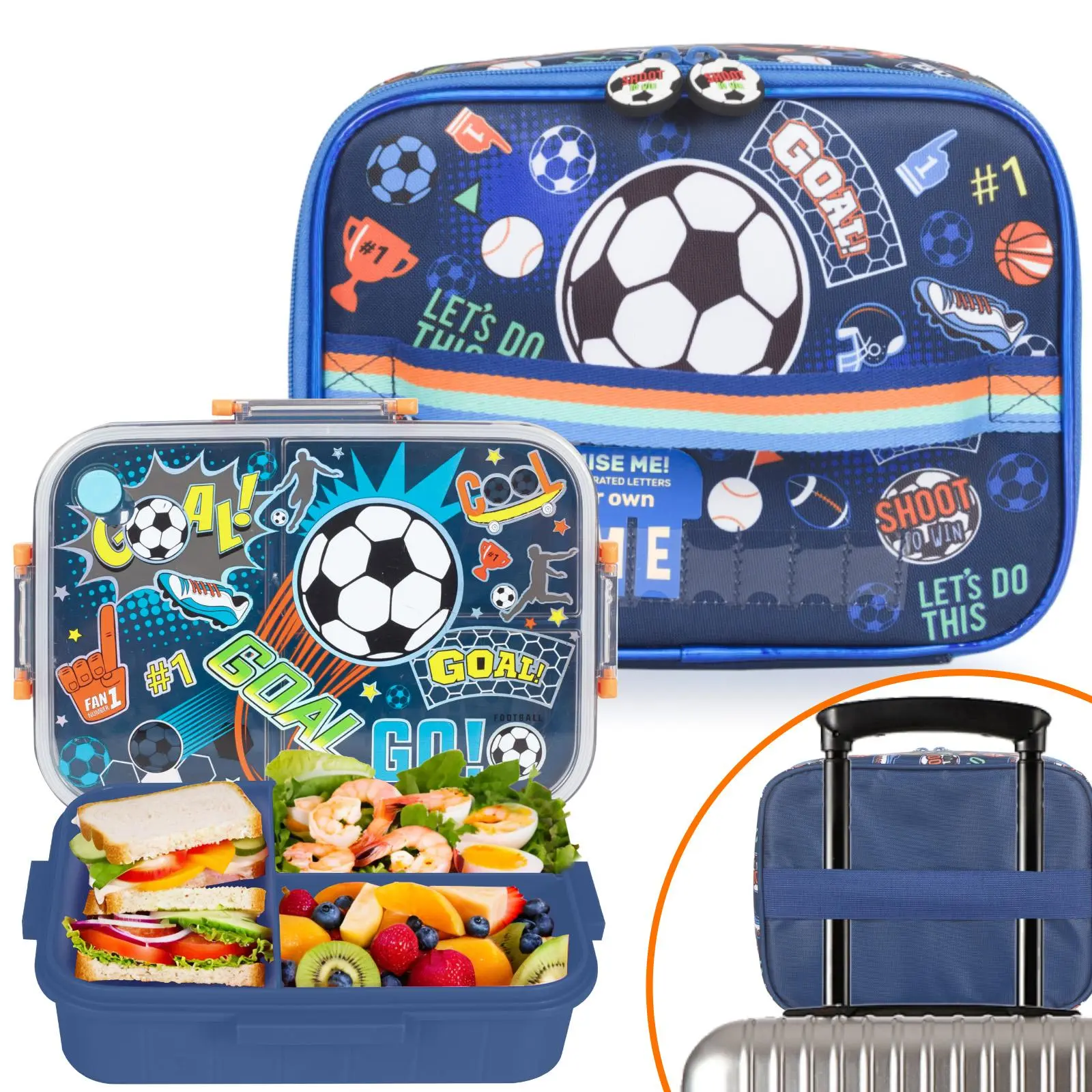 soccer Lunch Box Set