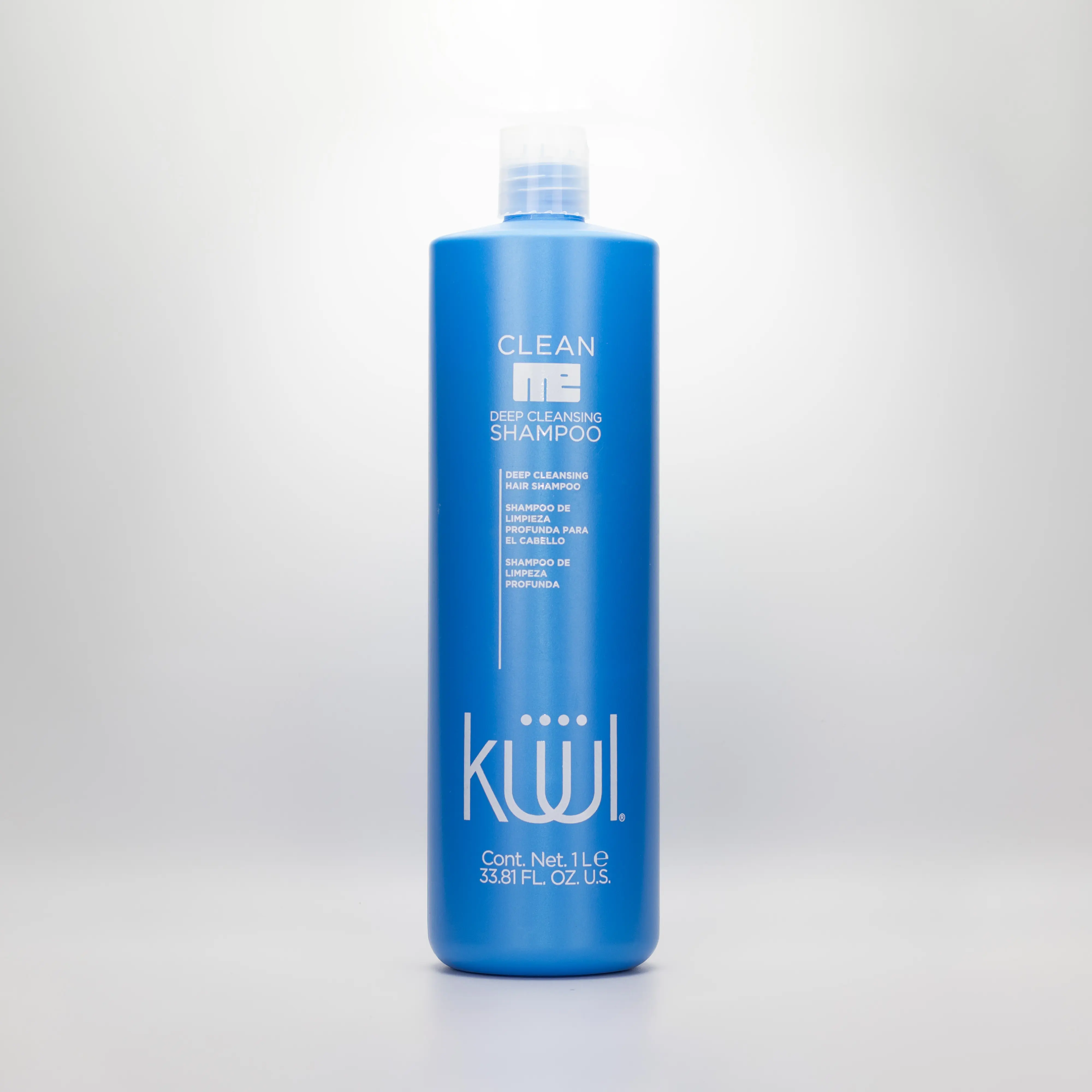 Kuul Clean Me Deep Cleansing Shampoo to clean cosmetic residues in the hair Colour protection Conditioner Haircare Cleanser Comfort