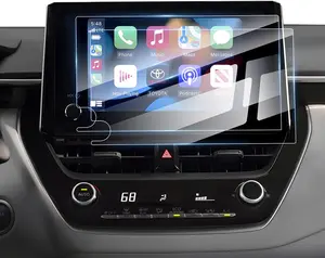 Canvcle 2 Pack Screen Protector 8 Inch 2023-2026 Toyota Corolla/Corolla Cross/RAV4 Upgrade No Glare & Fingerprint for Touchscreen Navigation Protective Glass Cover