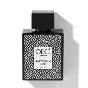 ODEÉ Rotterdam Men’s Eau de Parfum 100 ml (3.4 oz) – Long-Lasting Woody Aromatic Perfume with Lavender, Rose, Cinnamon & Spicy Notes.
