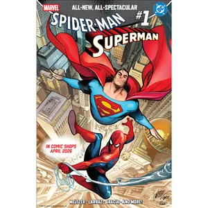 [Pre-Order] MARVEL/DC: Spider-Man / Superman #1 (2026) | Historic Crossover Comic – Multiple Covers Available