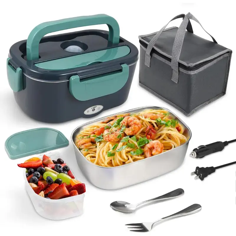 Portable Meal Prep System for Adults, Compact Insulated Cooler Bag with Containers for Food Storage, Temperature Control, and Hiking, Lunch Boxes