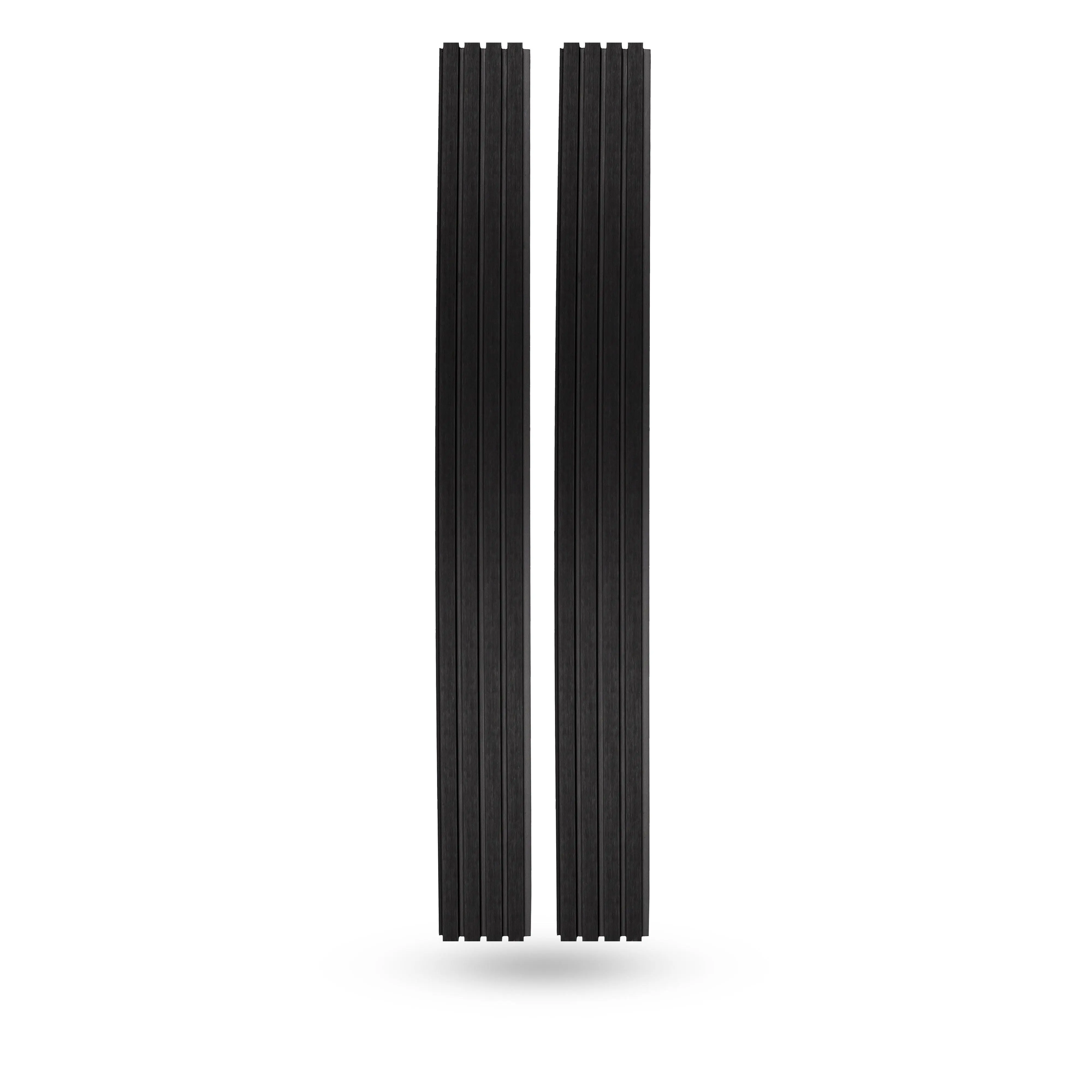 Black Exterior Slat Wall Paneling for Outdoors Black Exterior Slat Wall Paneling for Outdoors