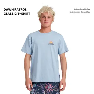 Quiksilver | Dawn Patrol Classic T-shirt | Unisex Graphic Tee | Soft Comfort Casual Tee | Beach & Everyday Wear | Spring/Summer Essentials