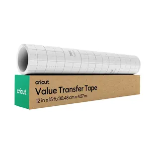 Cricut Value Transfer Tape (12 in x 15 ft), Transparent