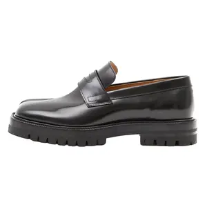 MAISON MARGIELA TABI COUNTY LOAFER SHOES BLACK "Black" S57WR0139P3827H8396