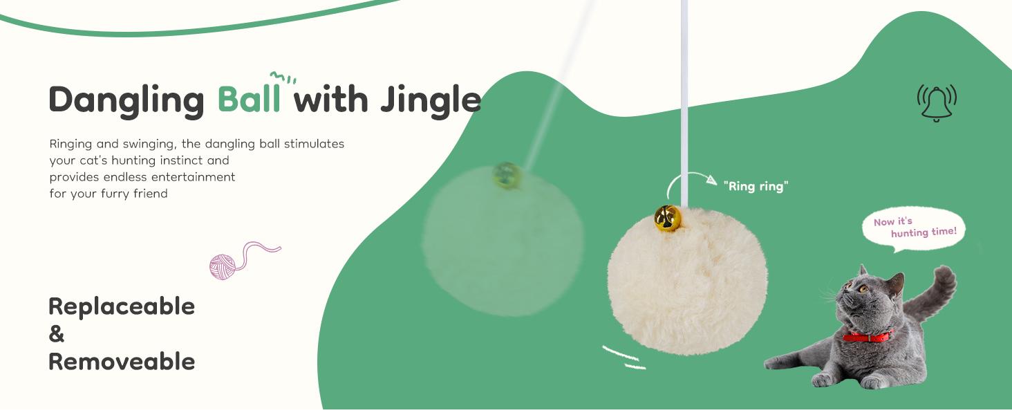 Cat Climbing Shelf, 54-Inch Post Cascading, Indoor Playhouse, Cozy Nest, Durable, Space-Saving Design, Gift for Pet Owners