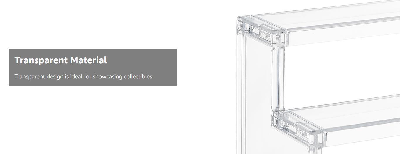Lifewit 4 Tier Clear Display Stand for Perfume, Cologne, Fragrance, Skincare, Makeup, Cosmetics, Figures, Cupcake, Dessert Shelf Organiser #SummerVibes Lifewit 4 Tier Clear Display Stand for Perfume, Cologne, Fragrance, Skincare, Makeup, Cosmetics, Figures, Cupcake, Dessert Shelf Organiser #SummerVibes