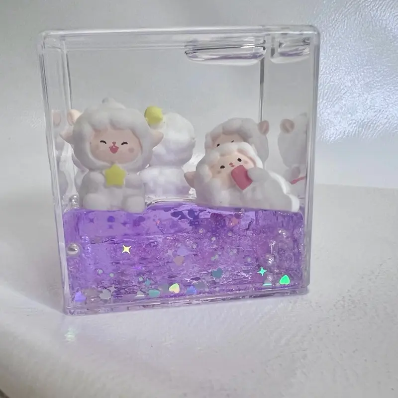 On Sale Wiggler Big Decor Toy- big cube/long bar.  Clear Acrylic