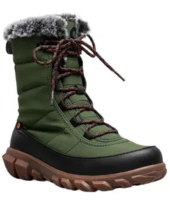 Bogs Women's Cedar Quilt Lace Waterproof Boot Round Toe - 73280-304