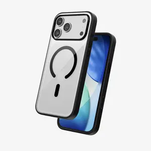 FLOLAB Surtect Tri-Fusion MagSafe Compatible Case – for iPhone 17 Series (Black Clear)