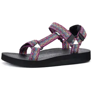 Women's Hiking Walking Sandals | Breathable Fast-Drying Water Shoes with Arch Support Casual Sport Outdoor Black White,summervibes