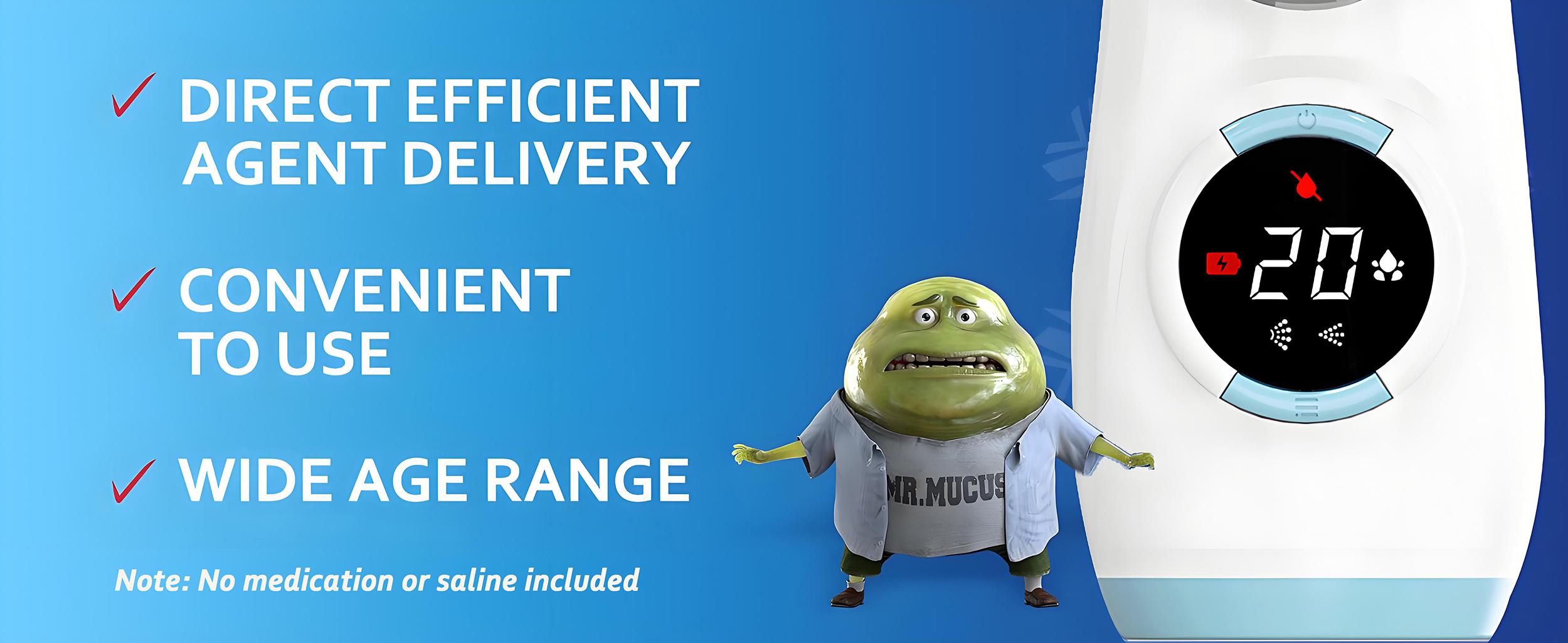 Mayluck Portable Mesh Nebulizer with Auto-Cleaning and Intuitive LED Interface,Handheld Nebulizer for Adults Kids Quiet Operation,Rechargeable Handheld Humidifier for Respiratory Care at Home/Travel Mayluck Portable Mesh Nebulizer with Auto-Cleaning and Intuitive LED Interface,Handheld Nebulizer for Adults Kids Quiet Operation,Rechargeable Handheld Humidifier for Respiratory Care at Home/Travel