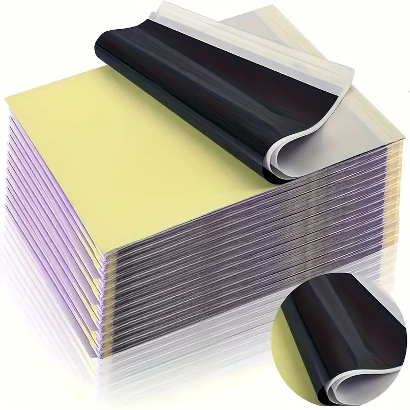 5/10/20/30/50/100 Tattoo Transfer Paper -Suitable For Tattoo Artists And Studios -Value Set -Suitable For Beginners And Experts -Durable Tattoo Template -Durable And Precise, Suitable For Meticulous Design - Easy To Use - Suitable For Tattoo,sunscreen