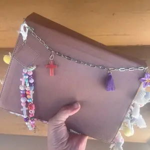 Beaded Bible Charm Chain