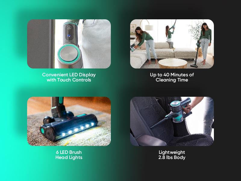 Wyze Cordless Vacuum S — Lightweight Stick Canister Vac, Rechargeable, Powerful 20,000Pa Suction, Great for Home/Car, Rugs, Hardwood Floors, Carpets Wyze Cordless Vacuum S — Lightweight Stick Canister Vac, Rechargeable, Powerful 20,000Pa Suction, Great for Home/Car, Rugs, Hardwood Floors, Carpets