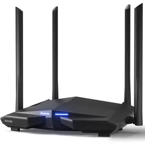 Tenda AC1200 WiFi Router, Dual Band Gigabit Wireless Internet Router - 4 Gigabit Ports, Up to 1.2 Gbps Speed, MU-MIMO, Beamforming, Parental Control, Guest WiFi, IPv6, Easy Setup(AC10)