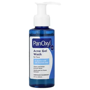 PanOxyl Acne Gel Wash, For Face, 3 fl oz (89 ml)