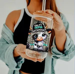 Salty Heifer - UVDTF Decal for cups/hard surfaces sticker